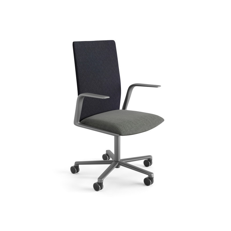 【在庫処分】arper　Arcos　アームチェア　Articolo6100 Upholstered Arcos Chair armchair with armrests | Arper GB